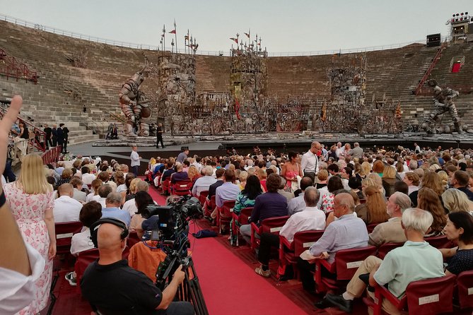 Arena di Verona Opera Ticket Package - Piazza delle Erbe: Market Square Energy Without the Full-Day Commit