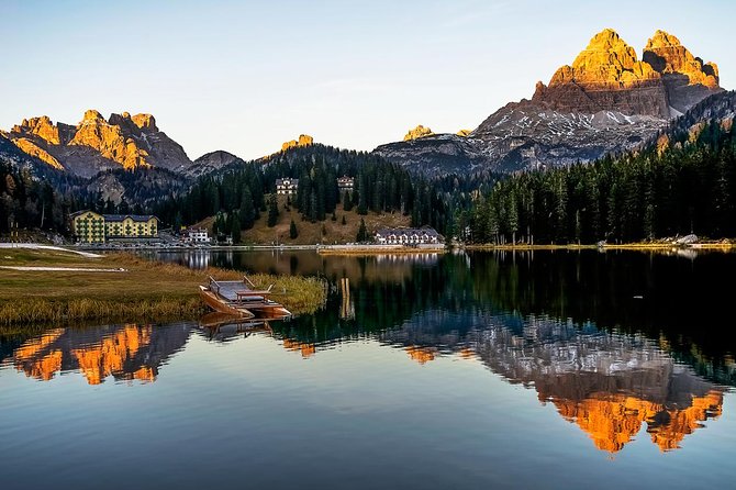 From Bolzano: Private Day Tour by car: The Heart of the Eastern Dolomites - Misurina Lake and the Three Peaks of Lavaredo View
