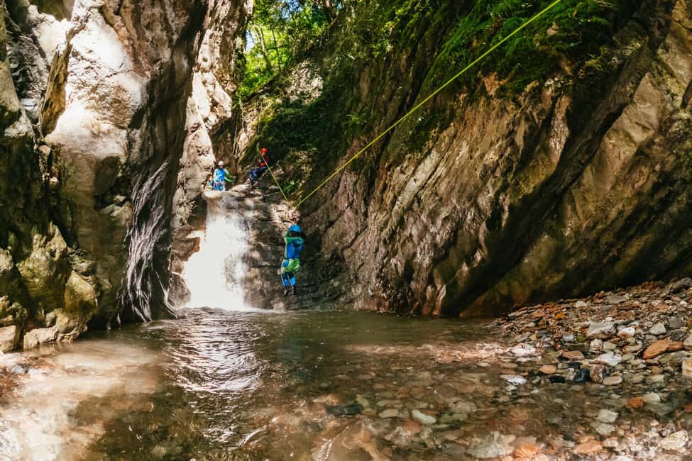From Tignale, Lake Garda: Beginner-Friendly Canyoning Tour - Safety briefing: where your nerves get handled
