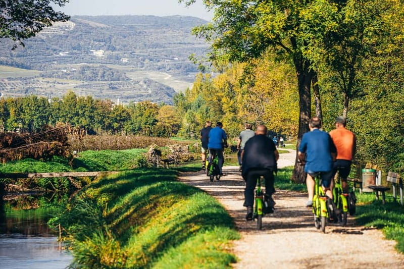 From Verona: Amarone Wine E-Bike Tour with Tasting - The winery stop: tasting Amarone-area wines in a traditional setting