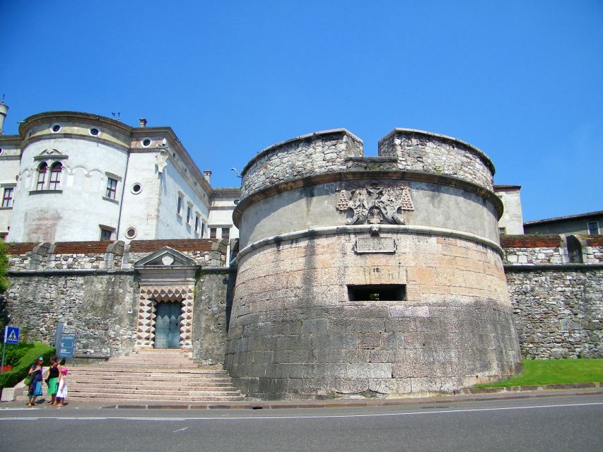 Trento private tour: medieval atmosphere of lovely old town - Buonconsiglio Castle Exterior: Bishops, Fortresses, and the Aquila Tower