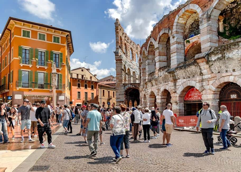 Verona: City Walking Tour with Cable Car & Wine Aperitif - Piazza Bra to the Arena: starting where the city flexes