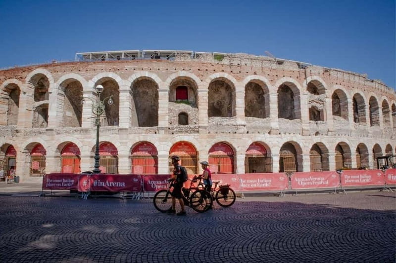 Verona: Classic and Hidden Gems Bike Tour - The heart of the ride: squares, ancient streets, and city walls