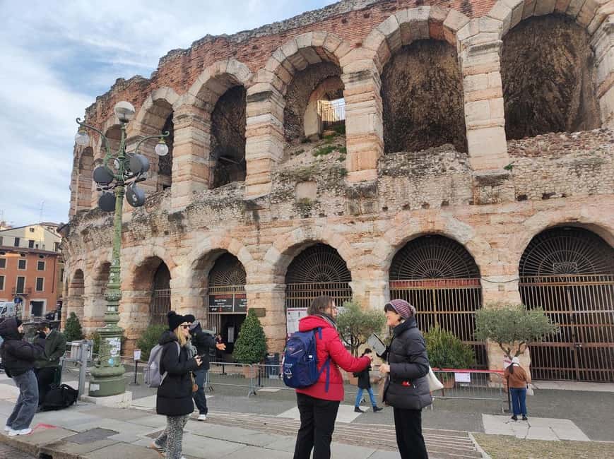 Verona: Small Group Guided Walking Tour with Arena Tickets - Meeting at Piazza Brà: start where Verona’s core story lives