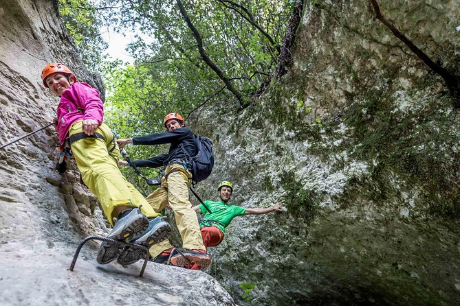 Via Ferrata Rio Sallagoni - Entering a Canyon-Like Ravine in Trentino-Alto Adige